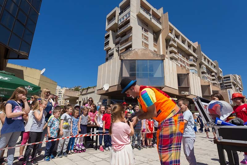 Klaun Šarenko nastupio na Ruđerijadi!