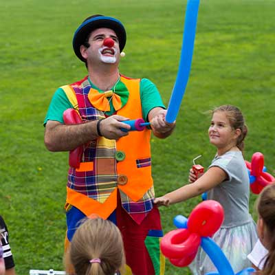 Klaun Šarenko Modeliranje balona